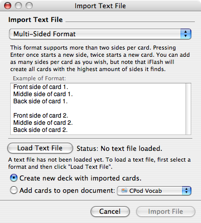 IFlash Import